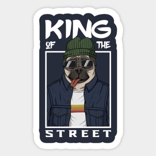 Pug dog Sticker